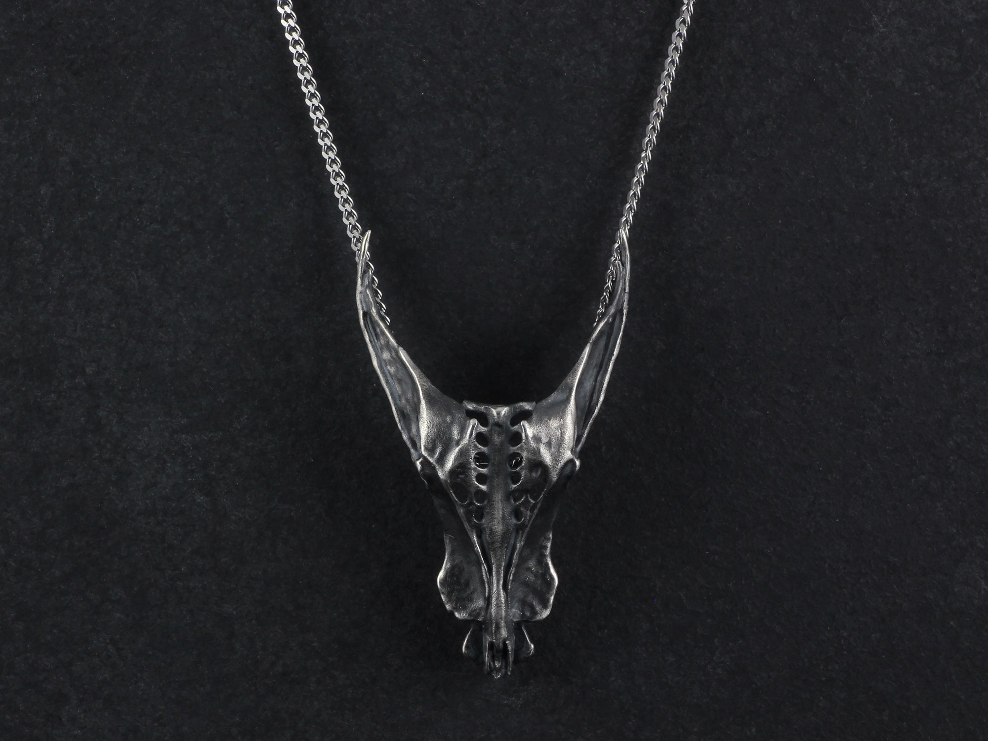 Sterling Silver Seagull Pelvis Necklace