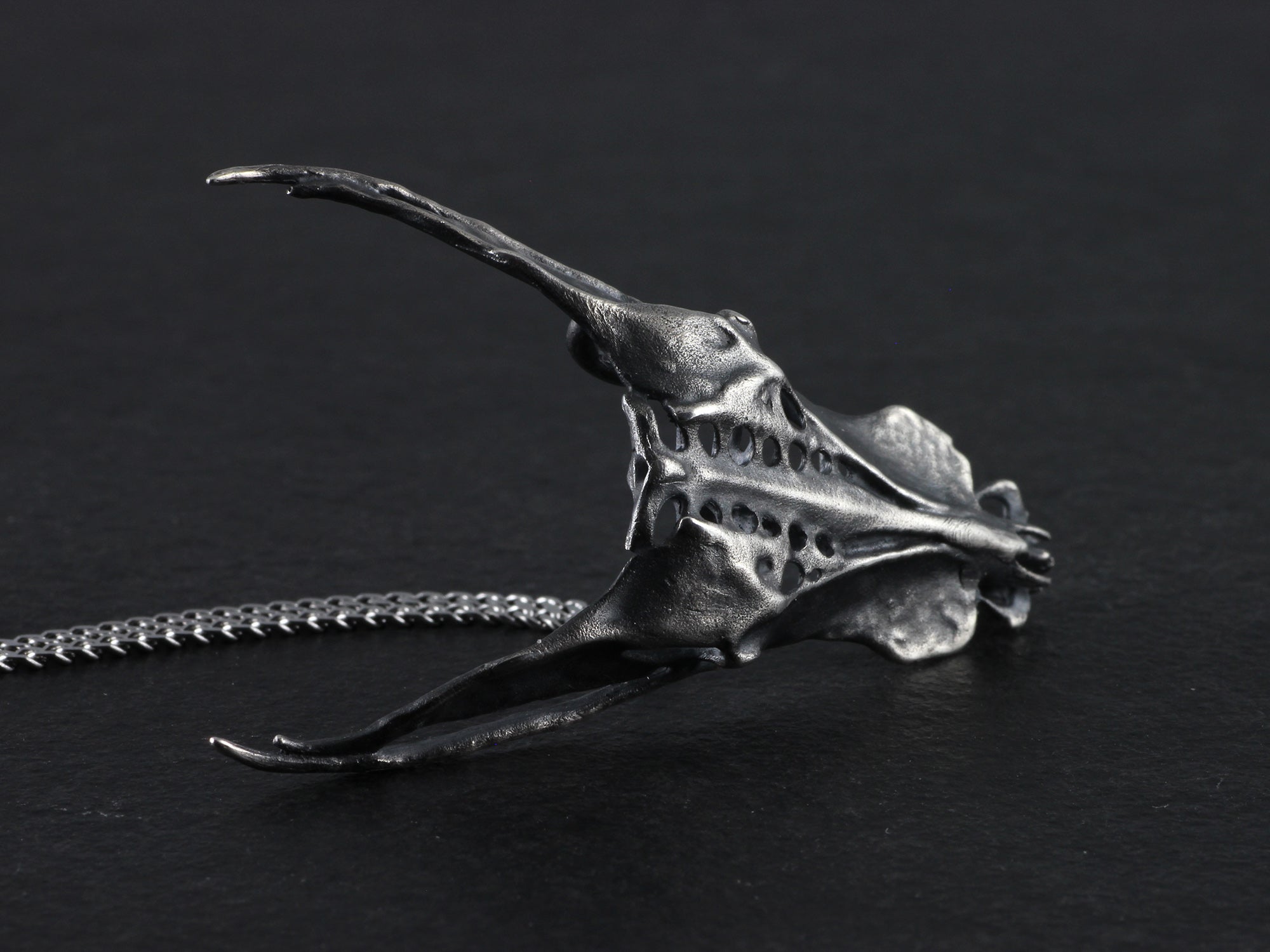 Sterling Silver Seagull Pelvis Necklace