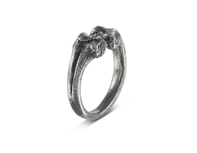 Bone Ring in Silver