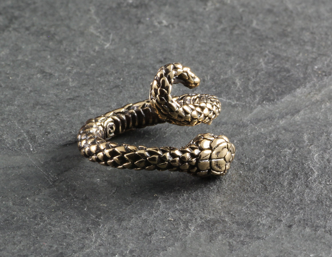 Snake Ring - Bronze