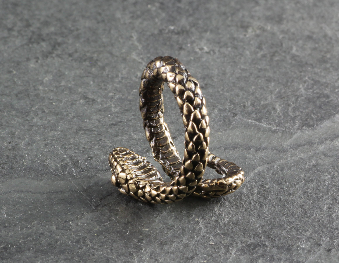 Snake Ring - Bronze